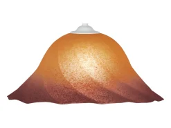 TOSEL Lámpara Suspendida-Suspensión ,vidrio,,A70xD29xP29cm Beige