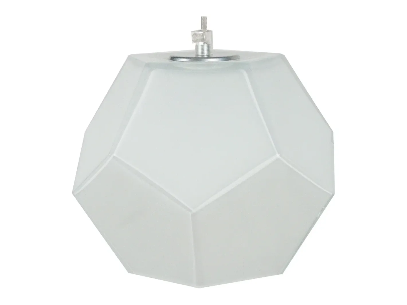 TOSEL Lámpara Suspendida-Suspensión ,vidrio,, A 77xD19x P 19cm Blanco