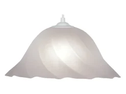 Online TOSEL Suspensión ,vidrio,,A70xD29xP29 cm Blanco