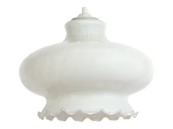 Hot TOSEL Suspensión ,vidrio,,A80xD 17,5xP17,5cm Blanco