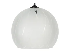 TOSEL Suspensión ,vidrio, ,A85xD 30xP30cm Gris Sale