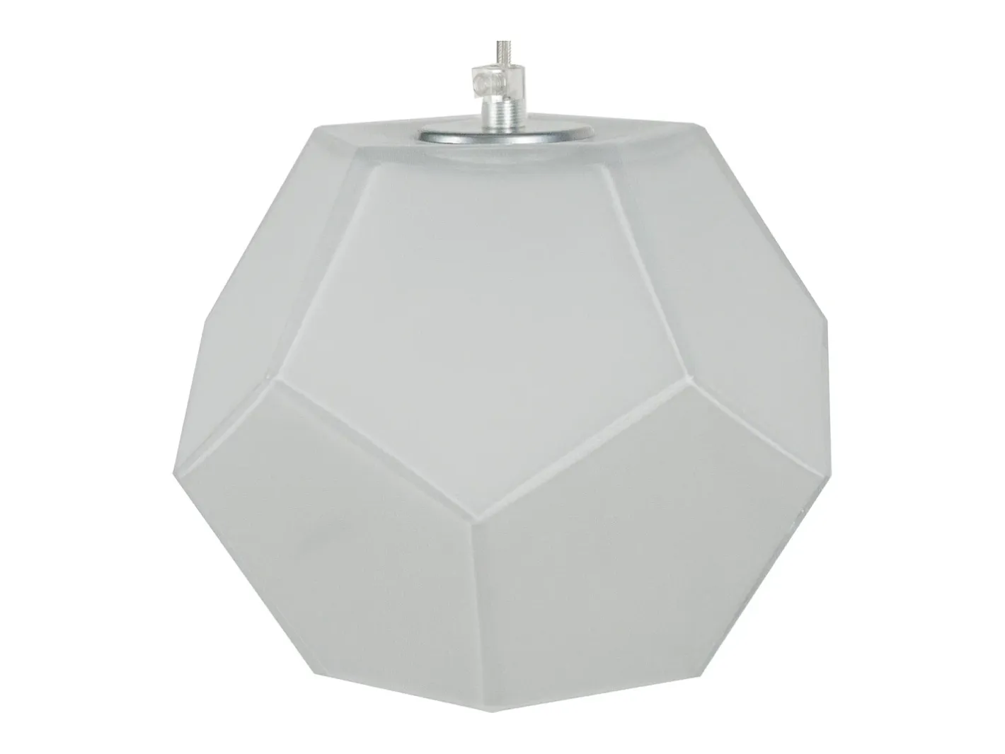 Outlet TOSEL Suspensión ,vidrio, ,A 77xD19x P 19cm Gris