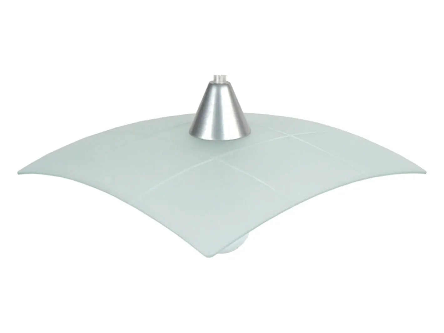 TOSEL Suspensión ,vidrio, ,A60xD30xP30cm Gris Online