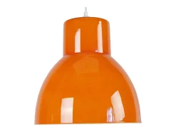 TOSEL Lámpara Suspendida-Suspensión ,vidrio,,, A90xD30xP30cm Naranja