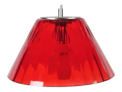 TOSEL Suspensión ,vidrio, ,A 80xD37x P 37cm Negro Hot
