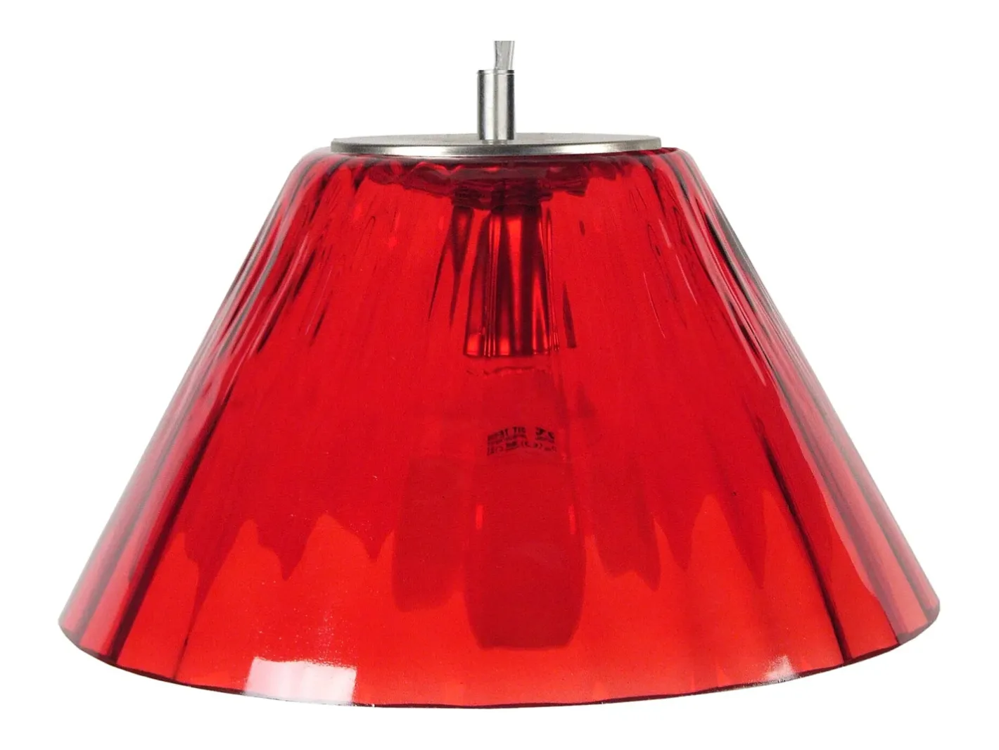 TOSEL Suspensión ,vidrio, ,A 80xD37x P 37cm Negro Hot