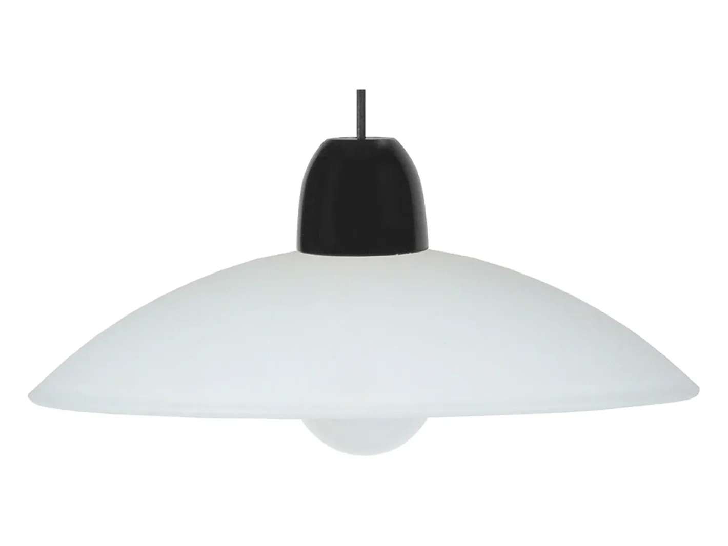 Sale TOSEL Suspensión ,vidrio, , A70xD42xP42cm Negro