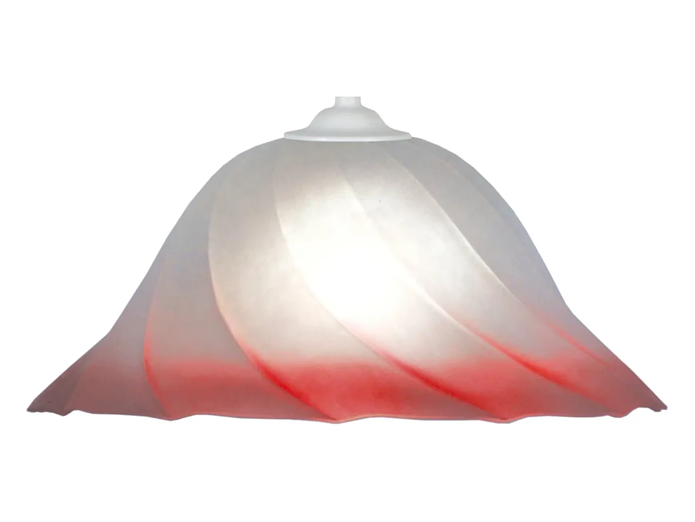 Clearance TOSEL Suspensión ,vidrio,,A70xD29xP29cm Rojo