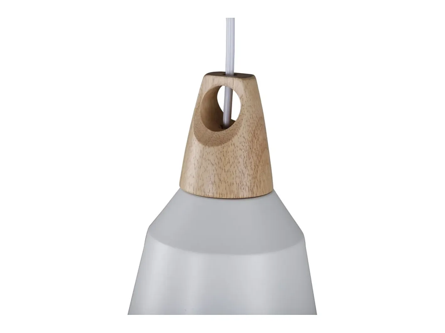 Venture Home Suspensión de aluminio Nao 16 x 24,5 cm Blanco Outlet