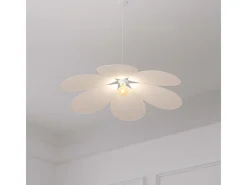 New Atmosphera Suspensión en forma de pétalo Beige