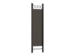 Tabique divisorio de 3 paneles Antracita 120x180 cm Gris New