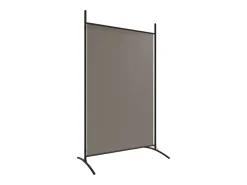 Sale Tabique divisorio de 3 paneles Antracita 525x180 cm Tejido Gris