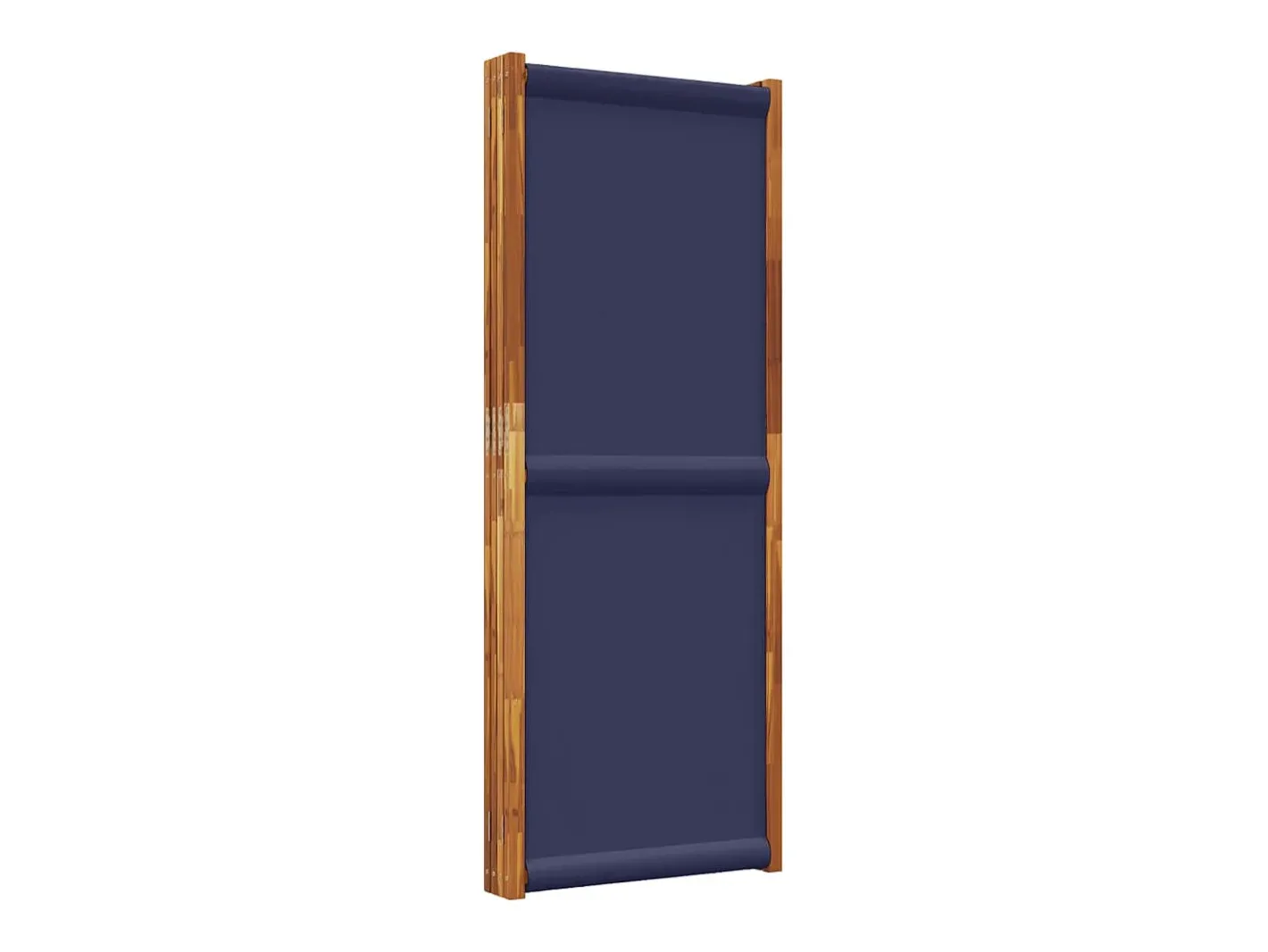 Tabique divisorio de 4 paneles oscuro 280x180 cm Azul Online