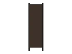 New Tabique divisorio de 3 paneles Marrón 150x180 cm Marru00f3n