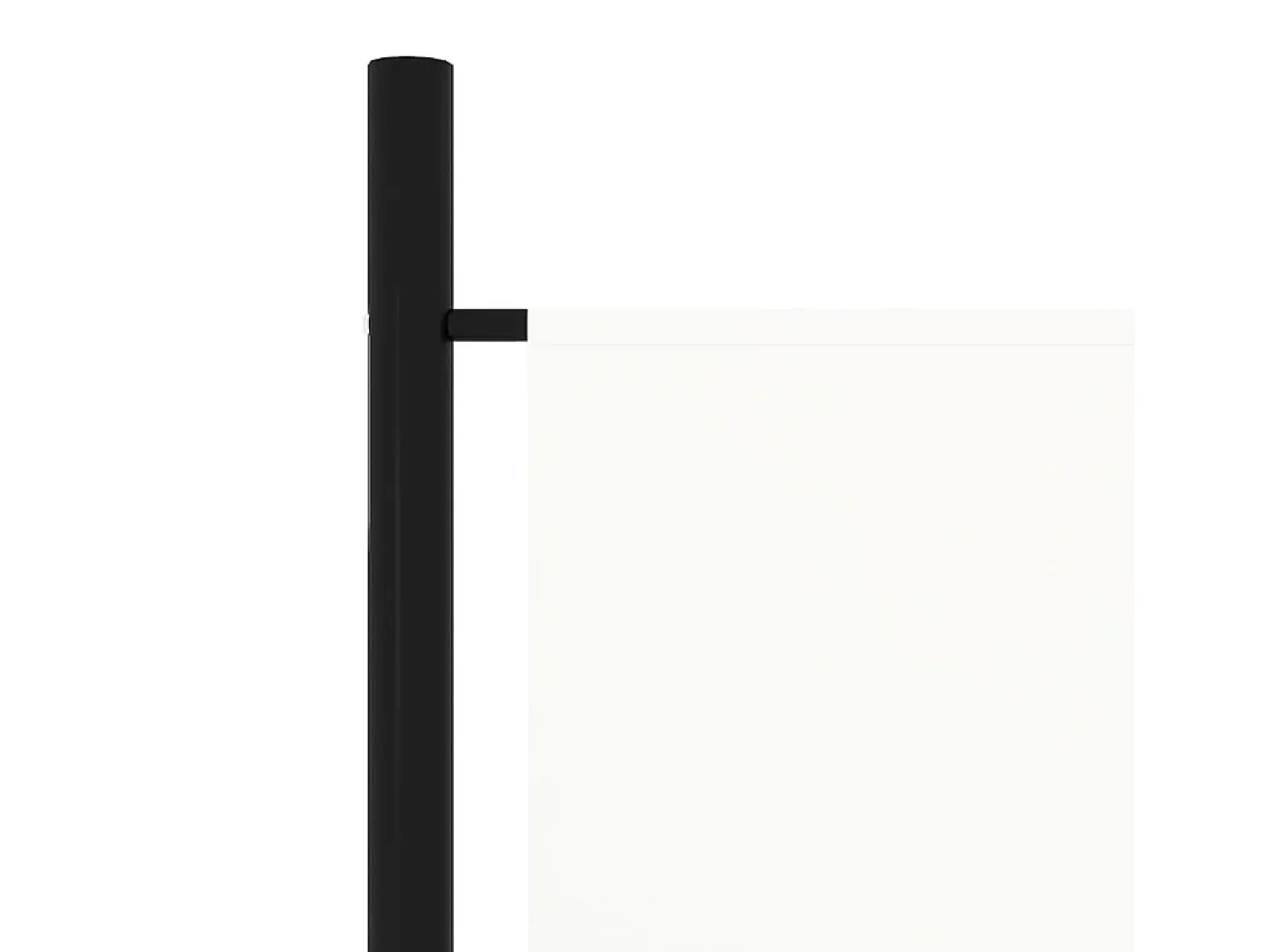 Tabique divisorio de 5 paneles, , 250 x 180 cm Blanco New