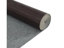 Best Tabique divisorio marrón oscuro 165x800 cm bambú Marru00f3n