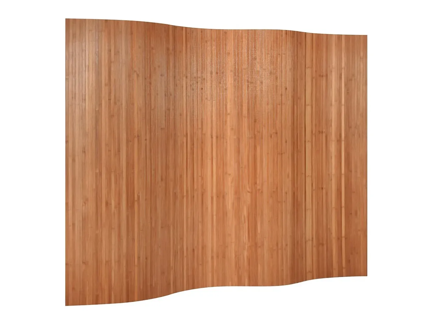 Outlet Tabique divisorio marrón 165x250 cm bambú Marru00f3n