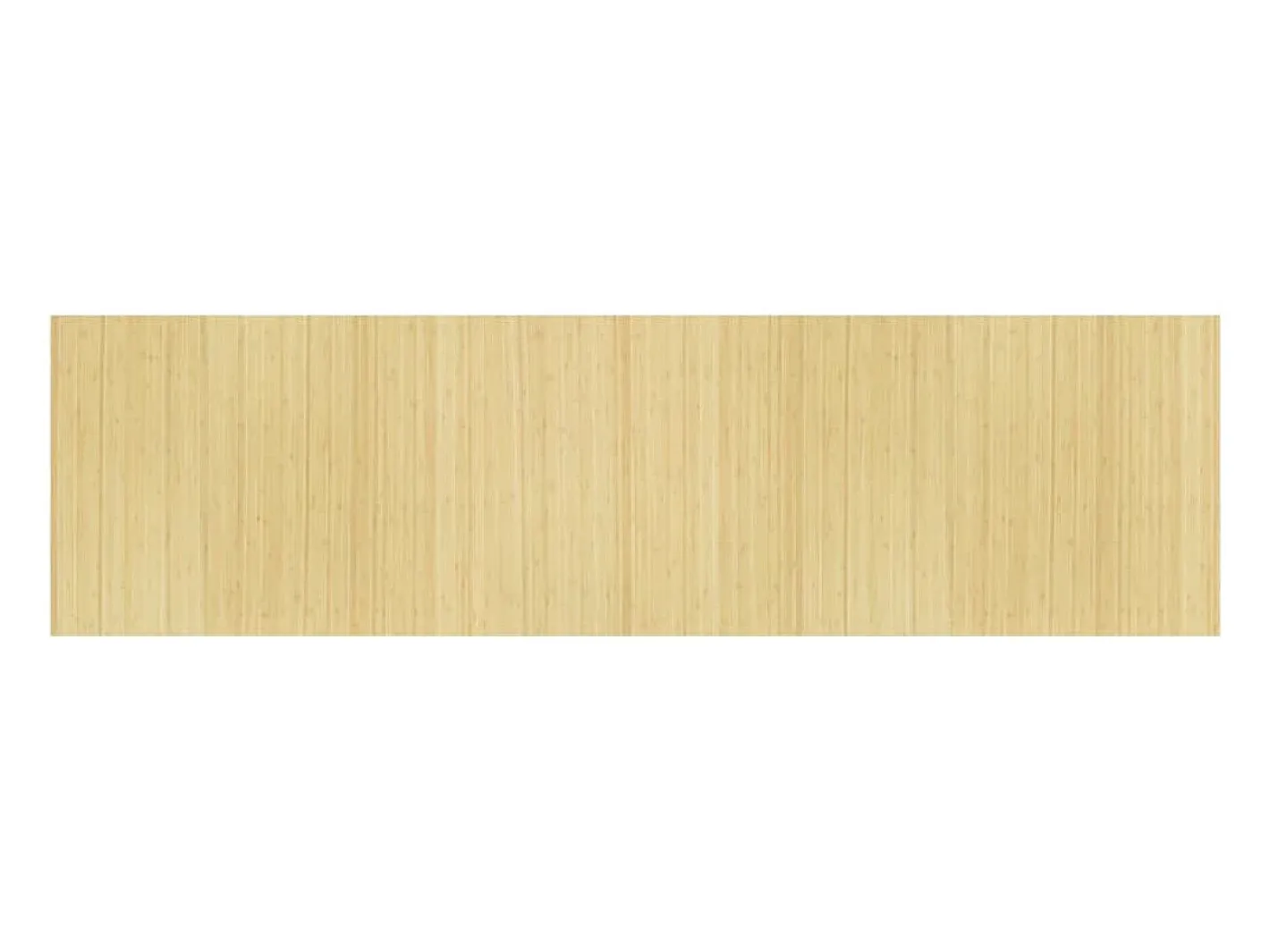 Biombo-Tabique divisorio natural claro 165x600 cm bambú Beige