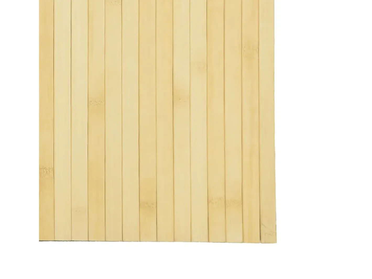 Biombo-Tabique divisorio natural claro 165x600 cm bambú Beige