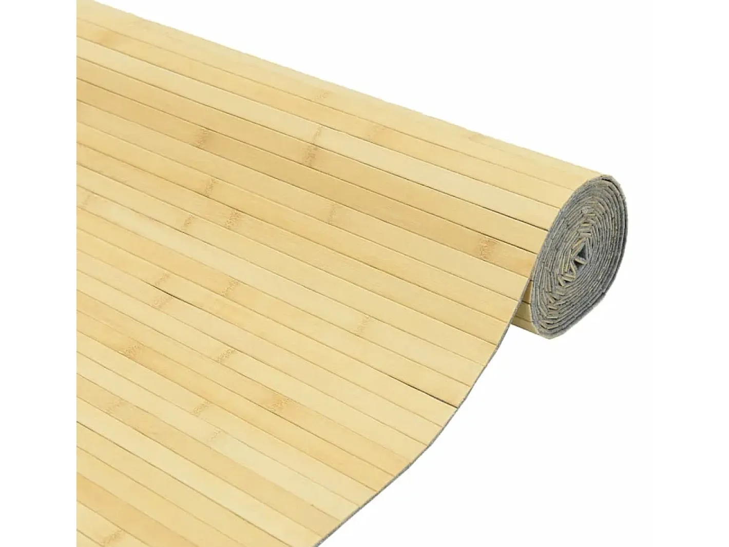Biombo-Tabique divisorio natural claro 165x600 cm bambú Beige