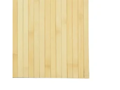Biombo-Tabique divisorio natural claro 165x400 cm bambú Beige