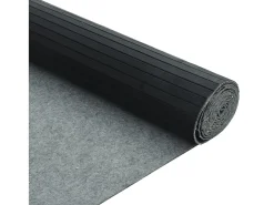 Biombo-Tabique divisorio 165x600 cm bambú Negro