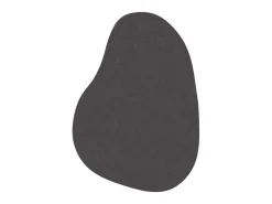 Alfombra De Cocina-Tapiz Antracita 160 x 230 cm Poliéster Gris