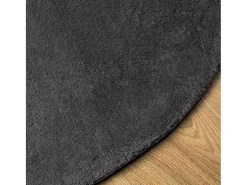 Alfombra De Cocina-Tapiz HUARTE Antracita 160 x 230 cm Poliéster Gris