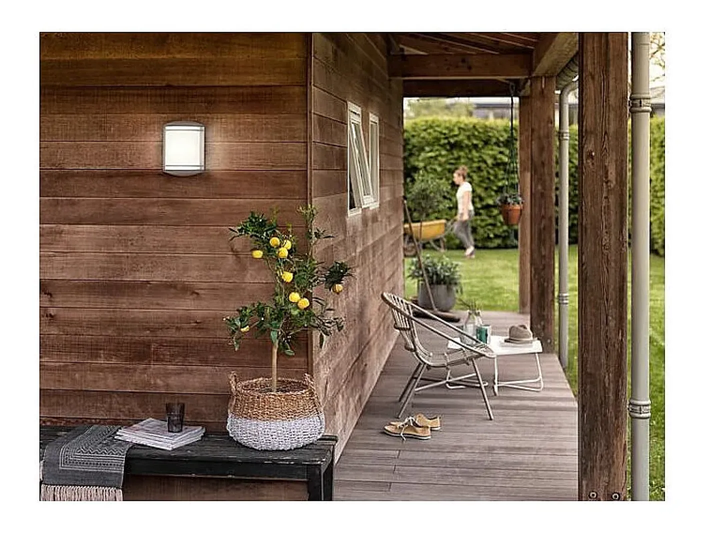 Ledkia Aplique Para Pared-TechBrey Aplique de Pared Exterior LED 6W PHILIPS Antelope Transparente