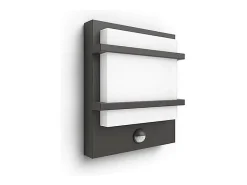 Ledkia TechBrey Aplique de Pared LED con Sensor Movimiento 12W PHILIPS Petronia Transparente Online