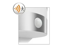 Ledkia TechBrey Aplique de Pared Exterior LED con Sensor Movimiento 3.5W PHILIPS Calgary Transparente Discount