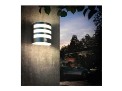 Ledkia TechBrey Aplique de Pared Exterior LED con Sensor Movimiento 3.5W PHILIPS Calgary Transparente Discount
