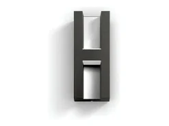 Ledkia Iluminación Exterior-TechBrey Aplique de Pared Exterior LED Doble Iluminación Regulable 2x4.5W PHILIPS Shadow Transparente