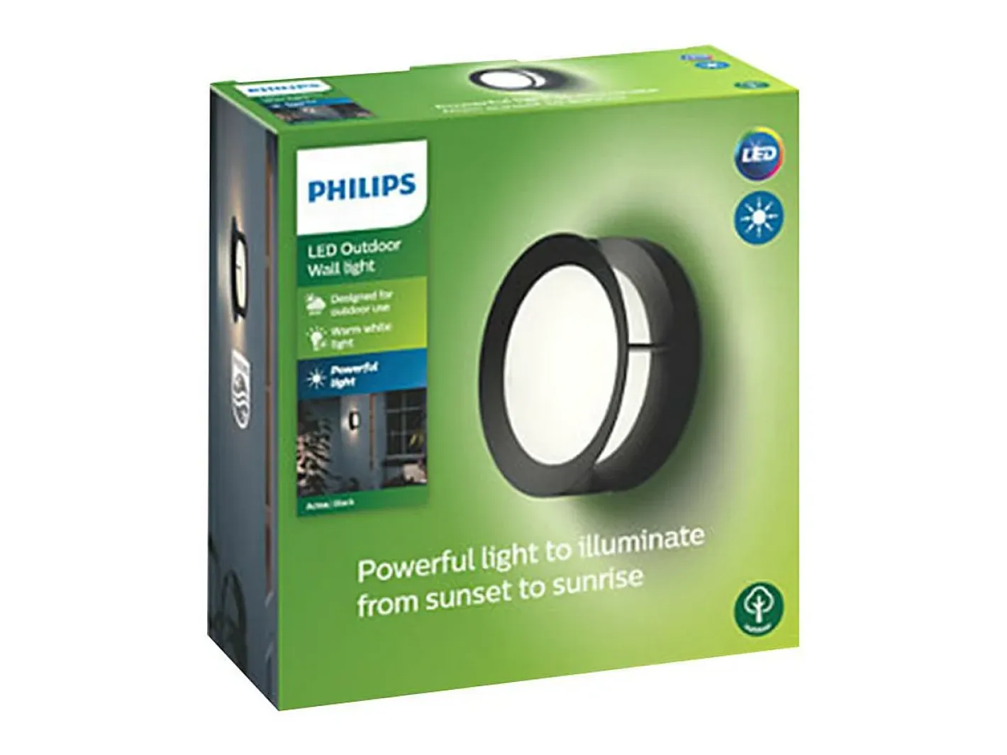 Ledkia TechBrey Aplique de Pared LED 12W PHILIPS Actea Transparente