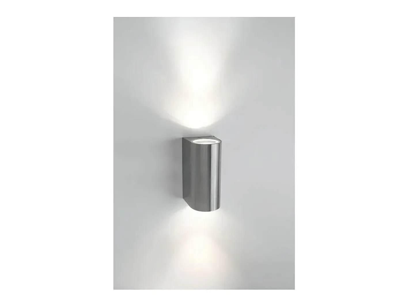 Ledkia Iluminación Exterior-TechBrey Aplique de Pared Exterior Doble Iluminación PHILIPS Nightngale Transparente