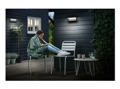 Ledkia TechBrey Aplique de Pared Exterior LED 2x4.5W PHILIPS Bustan Transparente Outlet