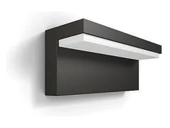 Ledkia TechBrey Aplique de Pared Exterior LED 2x4.5W PHILIPS Bustan Transparente Outlet