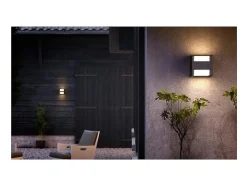 Ledkia TechBrey Aplique de Pared Exterior LED Doble Iluminació 2x4.5W PHILIPS Arbour Transparente Outlet
