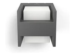 Ledkia TechBrey Aplique de Pared Exterior LED Doble Iluminació 2x4.5W PHILIPS Arbour Transparente Outlet