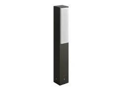 Ledkia Iluminación Exterior-TechBrey Baliza Exterior LED 4.5W Superficie Pie 42cm PHILIPS Mini Stratosphere Transparente