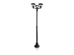 Ledkia TechBrey Farola Exterior Superficie Pie 184cm PHILIPS Creek Transparente Clearance