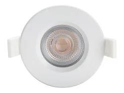 New Ledkia TechBrey Foco Downlight LED Regulable 5W PHILIPS Dive Corte Ø 70 mm Transparente