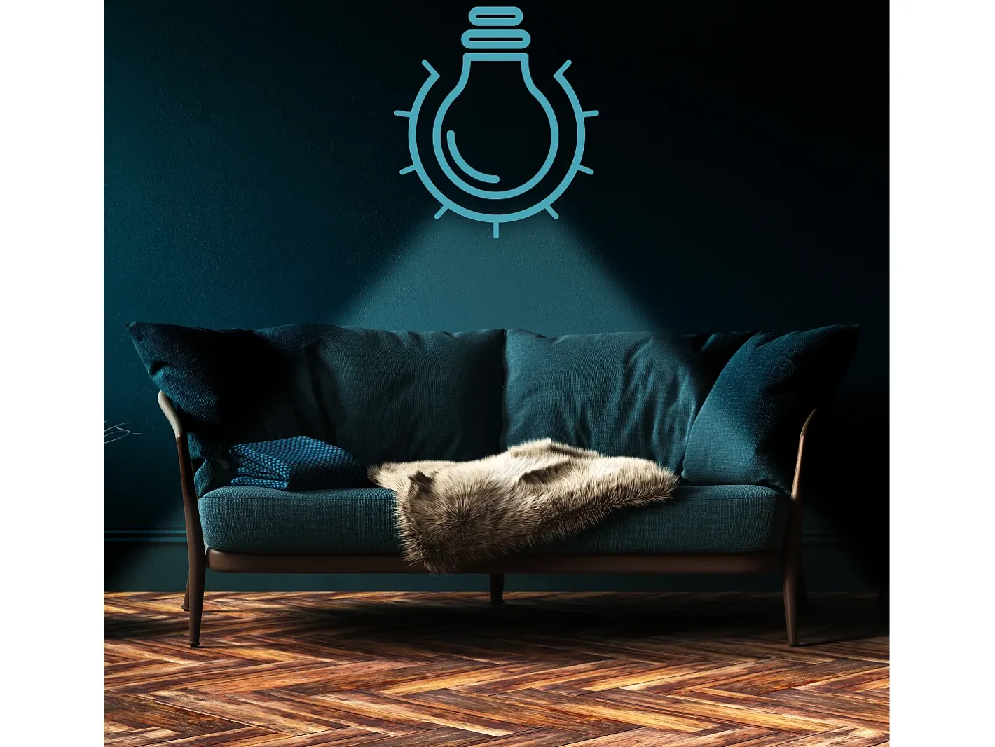 New Ledkia TechBrey Foco Downlight LED Regulable 5W PHILIPS Dive Corte Ø 70 mm Transparente