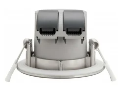 Ledkia Plafón-TechBrey Foco Downlight LED Regulable 5.5W PHILIPS Dive Corte Ø 70 mm Transparente