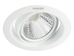 Ledkia TechBrey Foco Downlight LED SceneSwitch 7W PHILIPS Pomeron Corte Ø 70 mm Transparente New