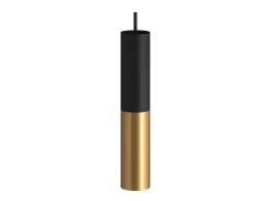 Hot Ledkia TechBrey Lámpara Colgante Creative-Cables Modelo PSMV_ Pantalla Doble Tub-E14 Negro