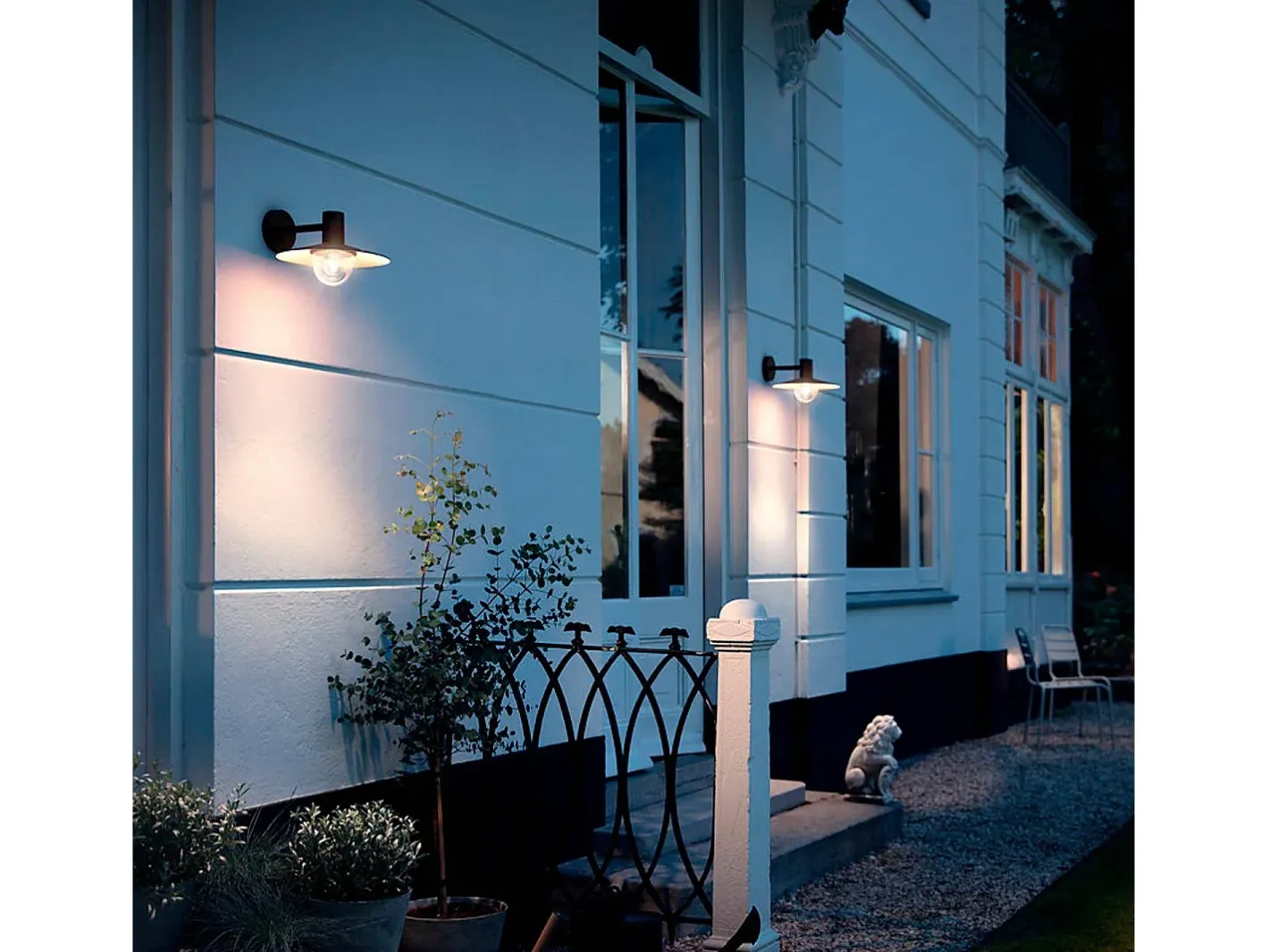 Ledkia Aplique Para Pared-TechBrey Lámpara de Pared PHILIPS Skua Transparente
