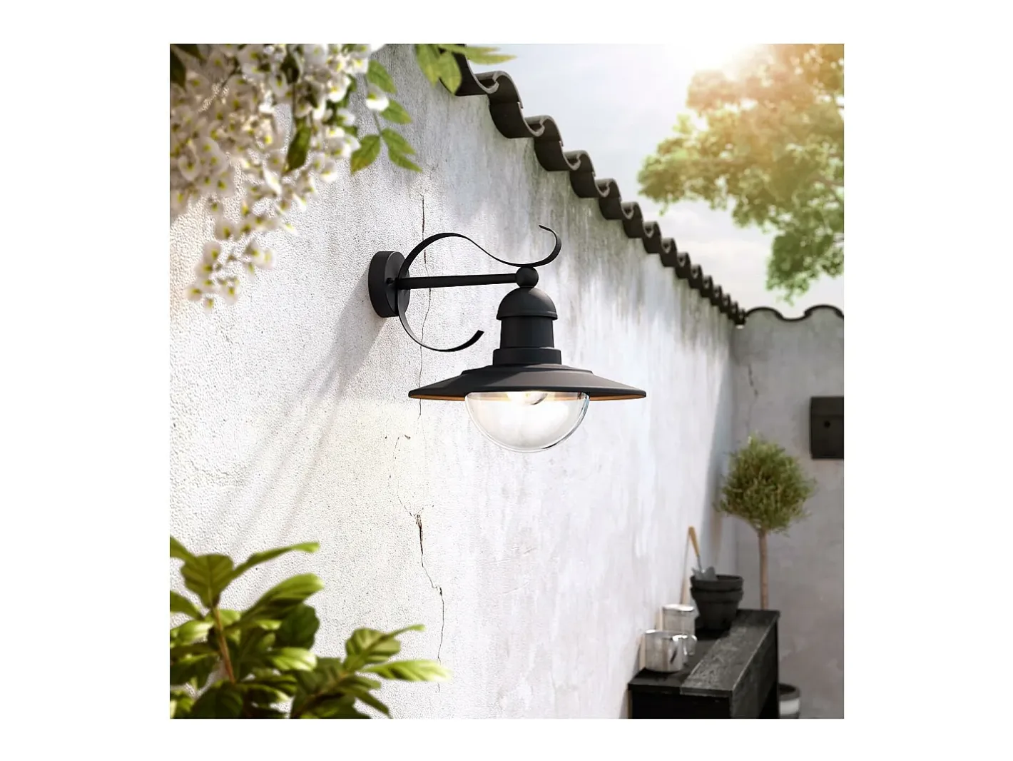 Ledkia TechBrey Lámpara de Pared PHILIPS Topiary Transparente Outlet