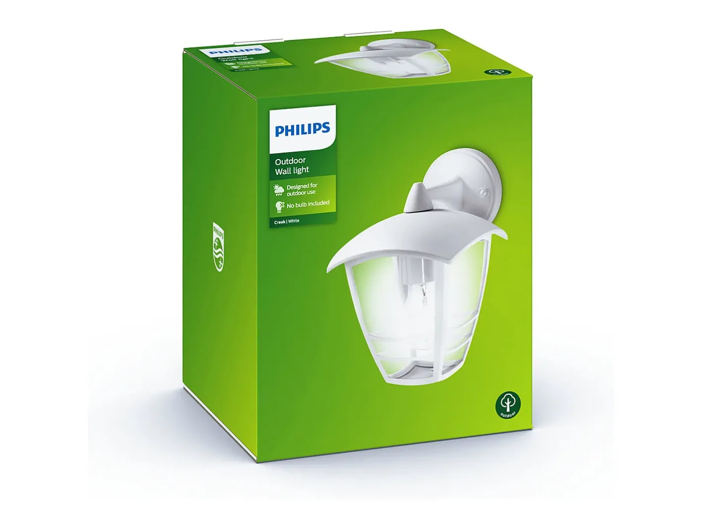 Ledkia TechBrey Lámpara de Pared descendente PHILIPS Creek Transparente Outlet
