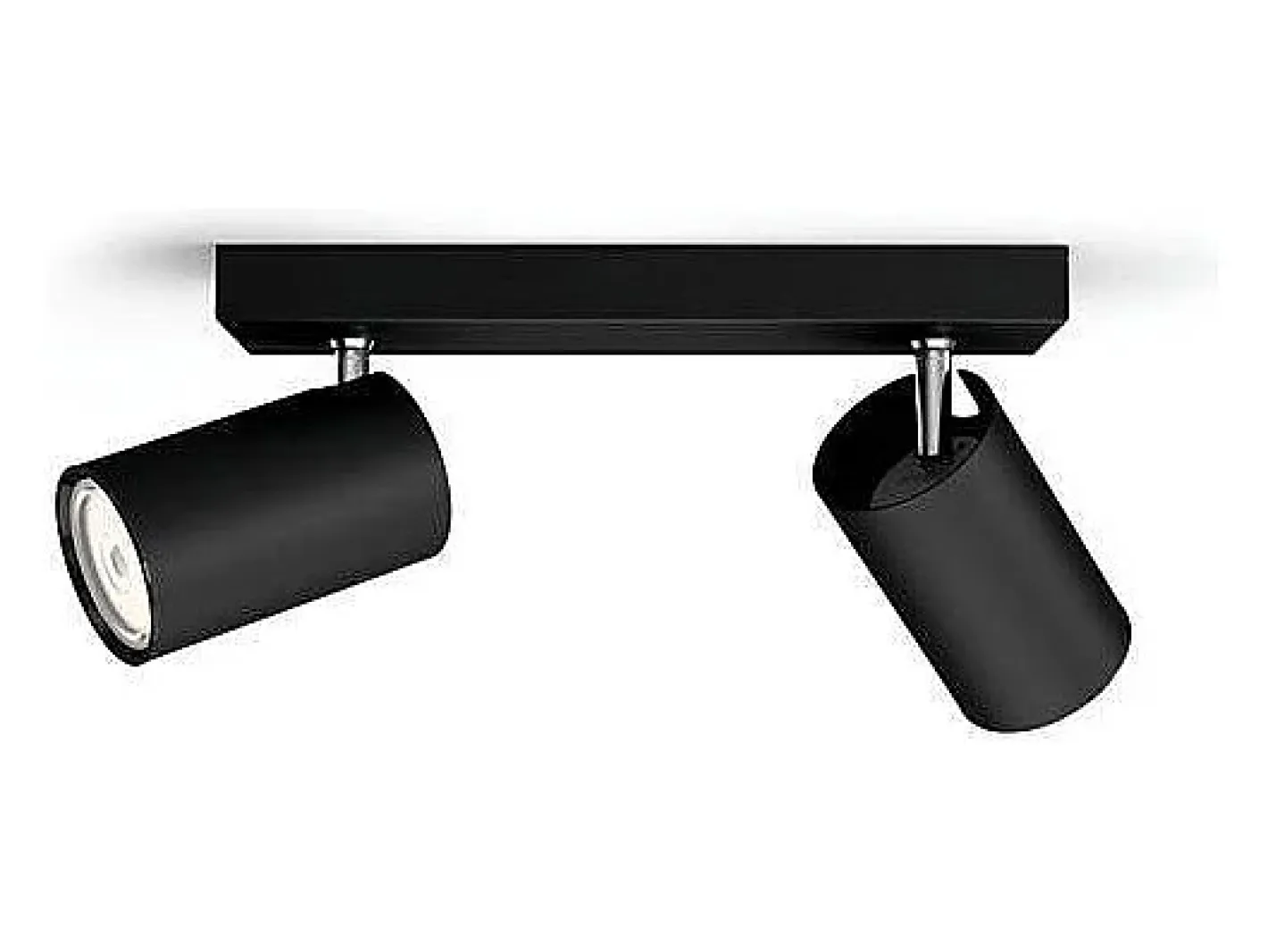 New Ledkia TechBrey Lámpara de Techo 2 Focos PHILIPS Kosipo Transparente